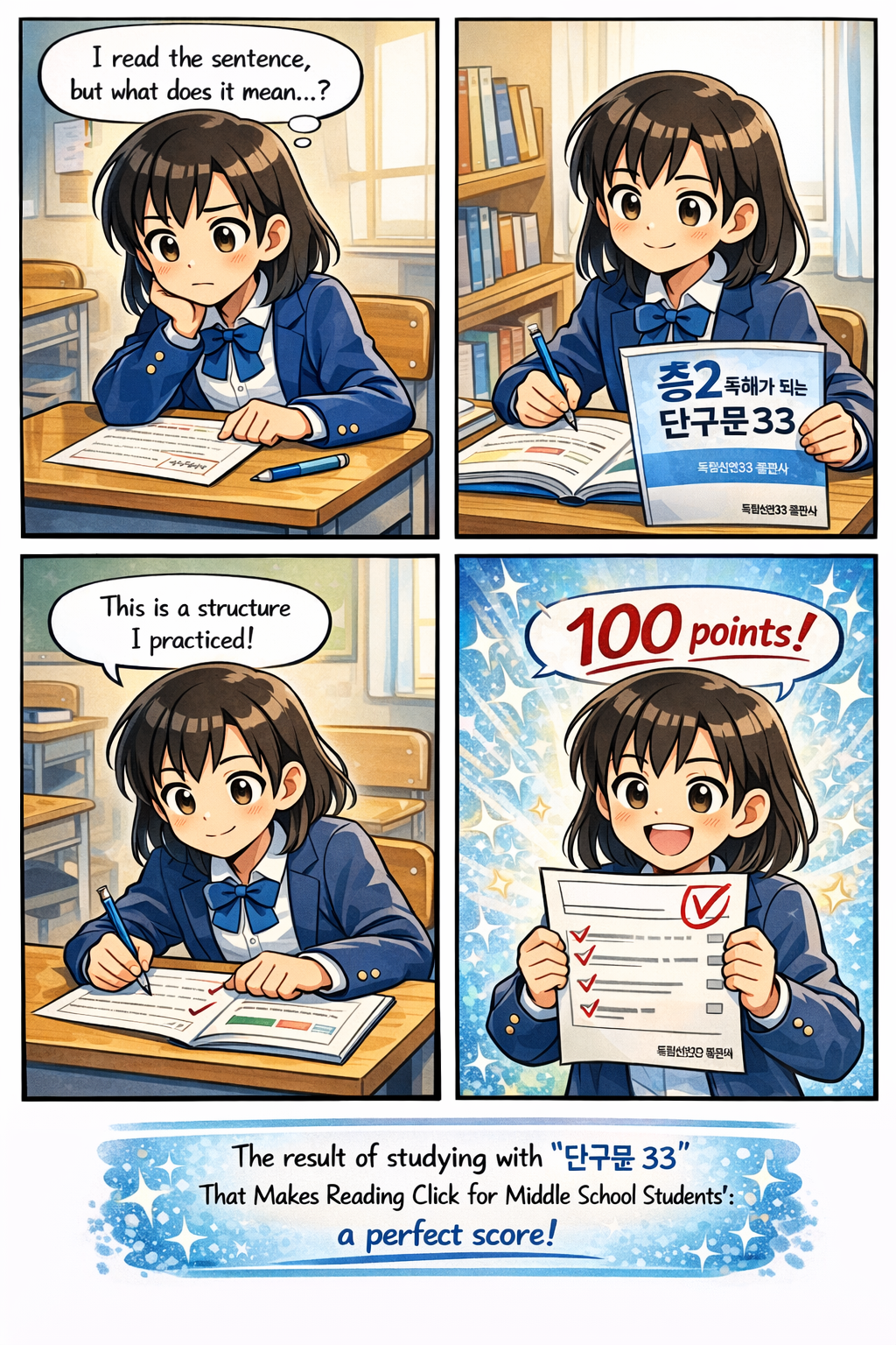 중2 독해가 되는 단구문33