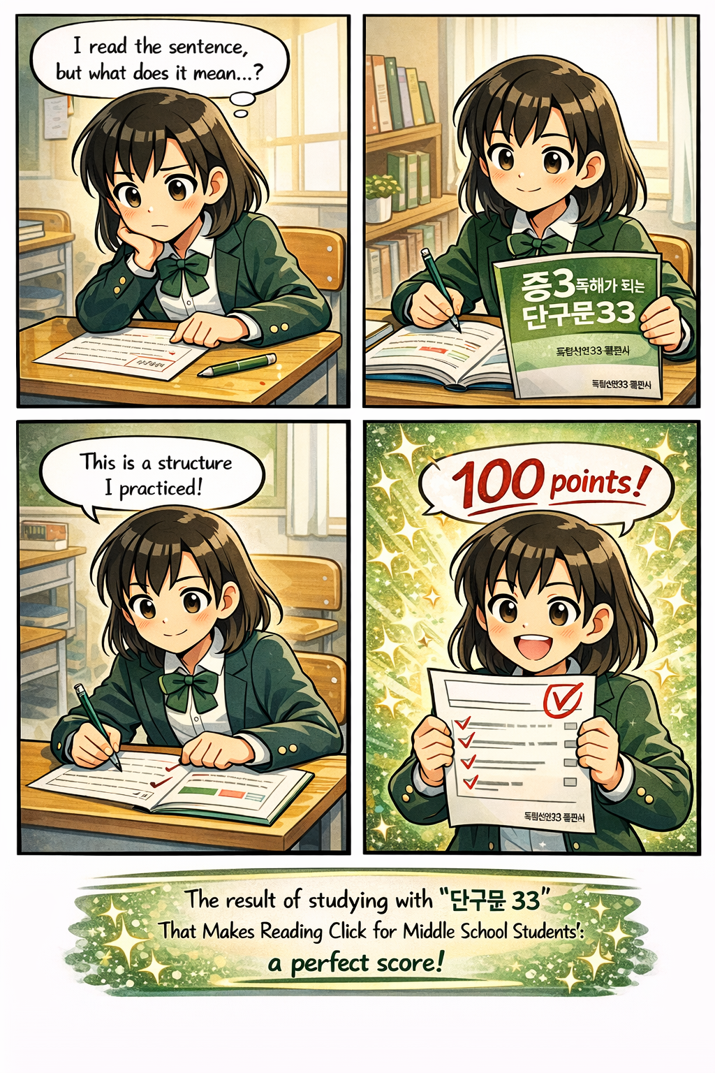 중3 독해가 되는 단구문33